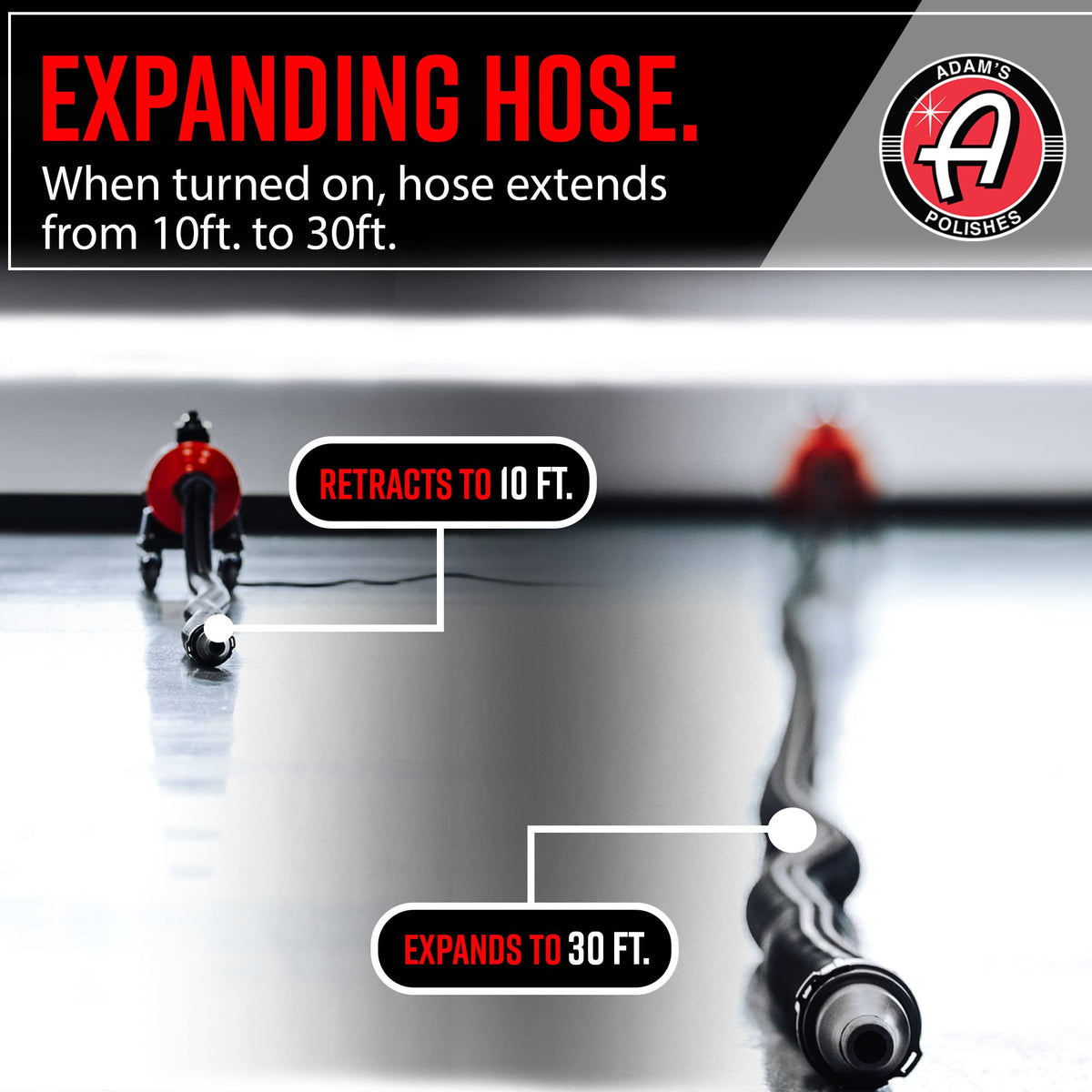 Adam's Polishes intake filter detail demonstrating cleaner airflow performance