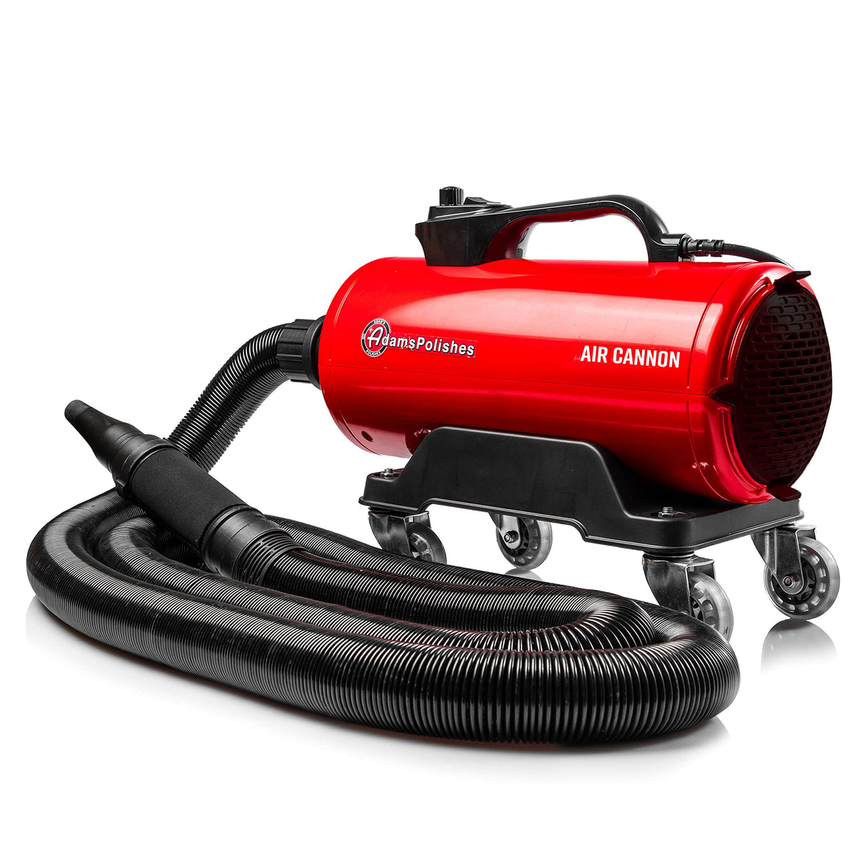 Adam's Polishes front view of Air Cannon showing compact design and power