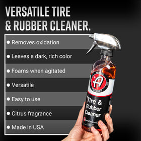 Adam's Polishes spray nozzle close-up demonstrating easy targeted application