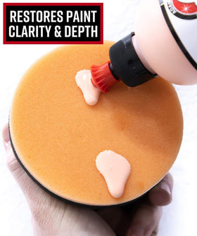 Adam's Polishes close-up of compound texture highlighting controlled abrasives