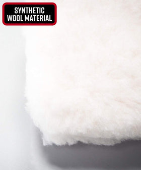 Adam's Polishes close-up of synthetic wool texture highlighting gentle lift of dirt