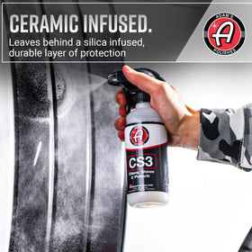 Adam's Polishes CS3 close-up texture of liquid for quick shine