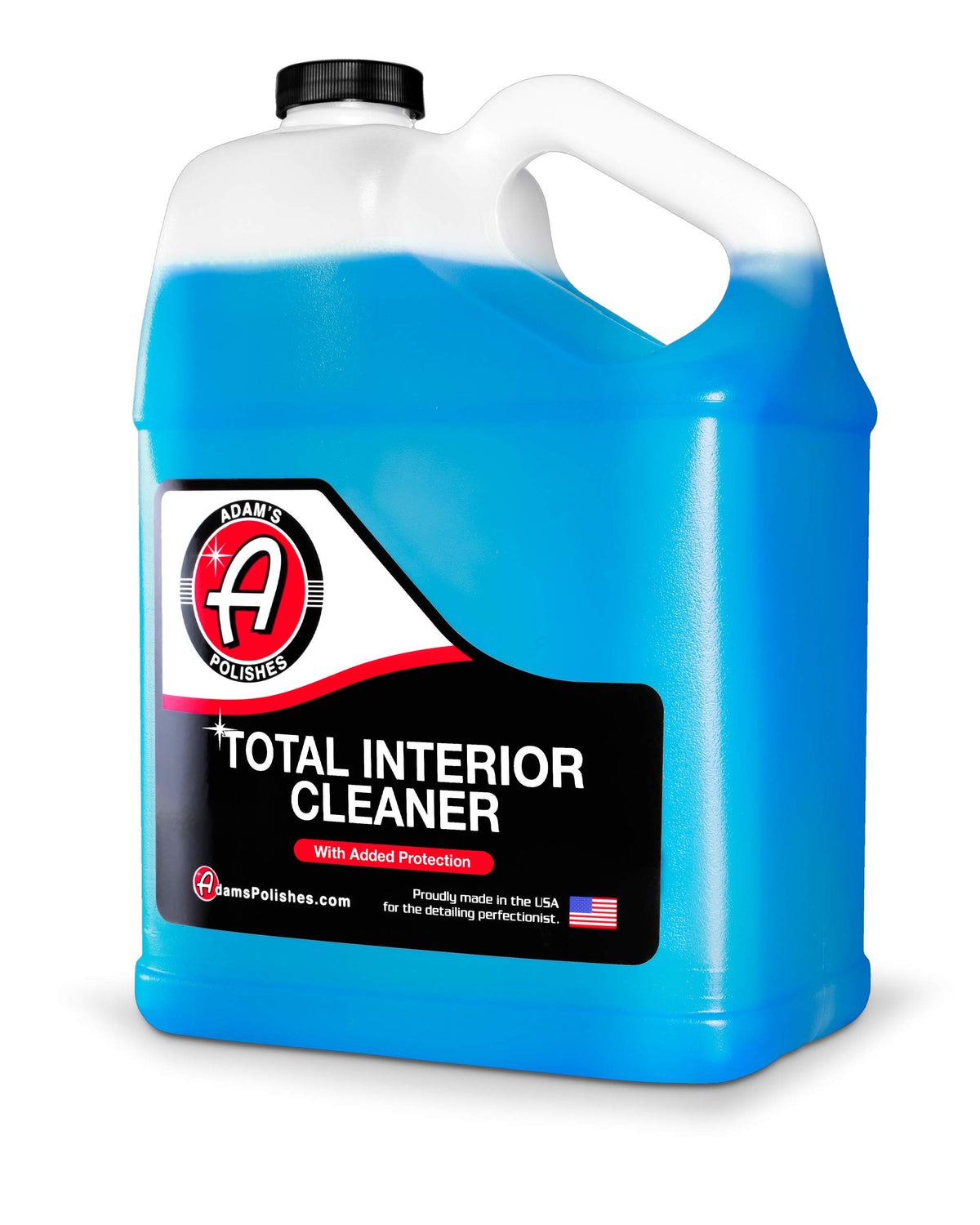 Adam's Polishes bottle front label showing product name and benefits