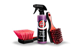 Adam's Polishes front label showing product benefits and usage for easy identification and trust