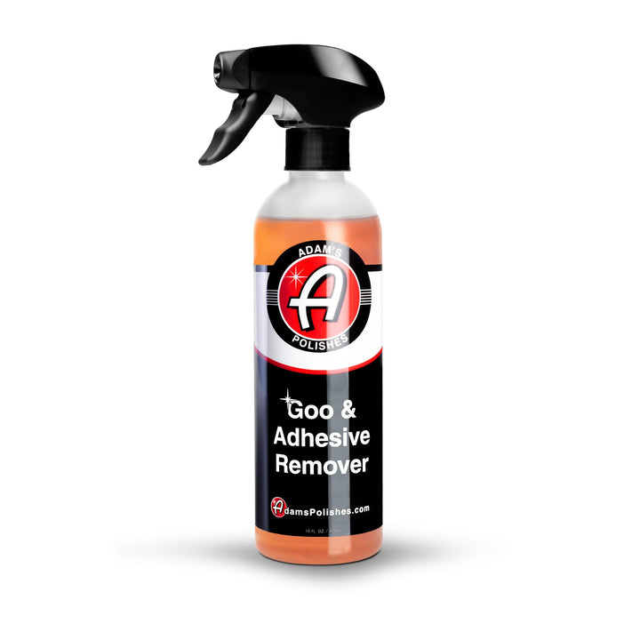 Adam's Polishes front label showing product and usage benefits