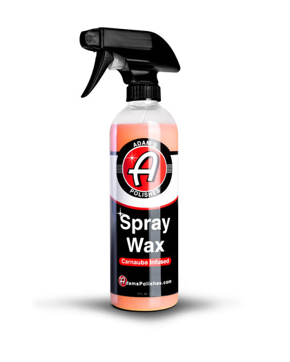 Adam's Polishes front packaging showing 16oz bottle and easy-spray nozzle for convenience