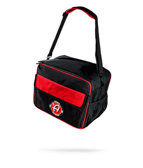 Adam's Polishes front view organizer showing durable nylon and secure closure for tidy storage