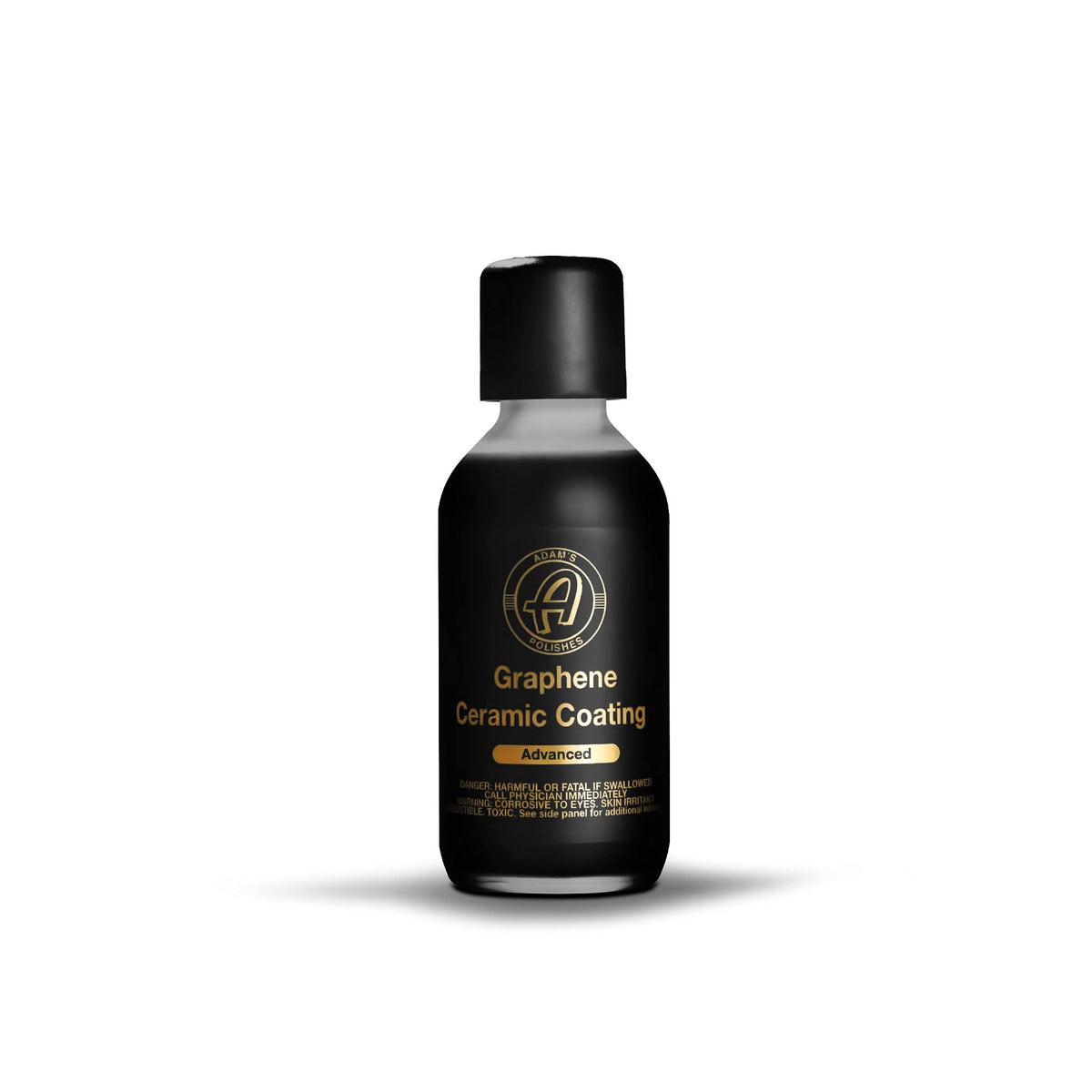 Adam's Polishes bottle front view showing product and professional packaging benefit