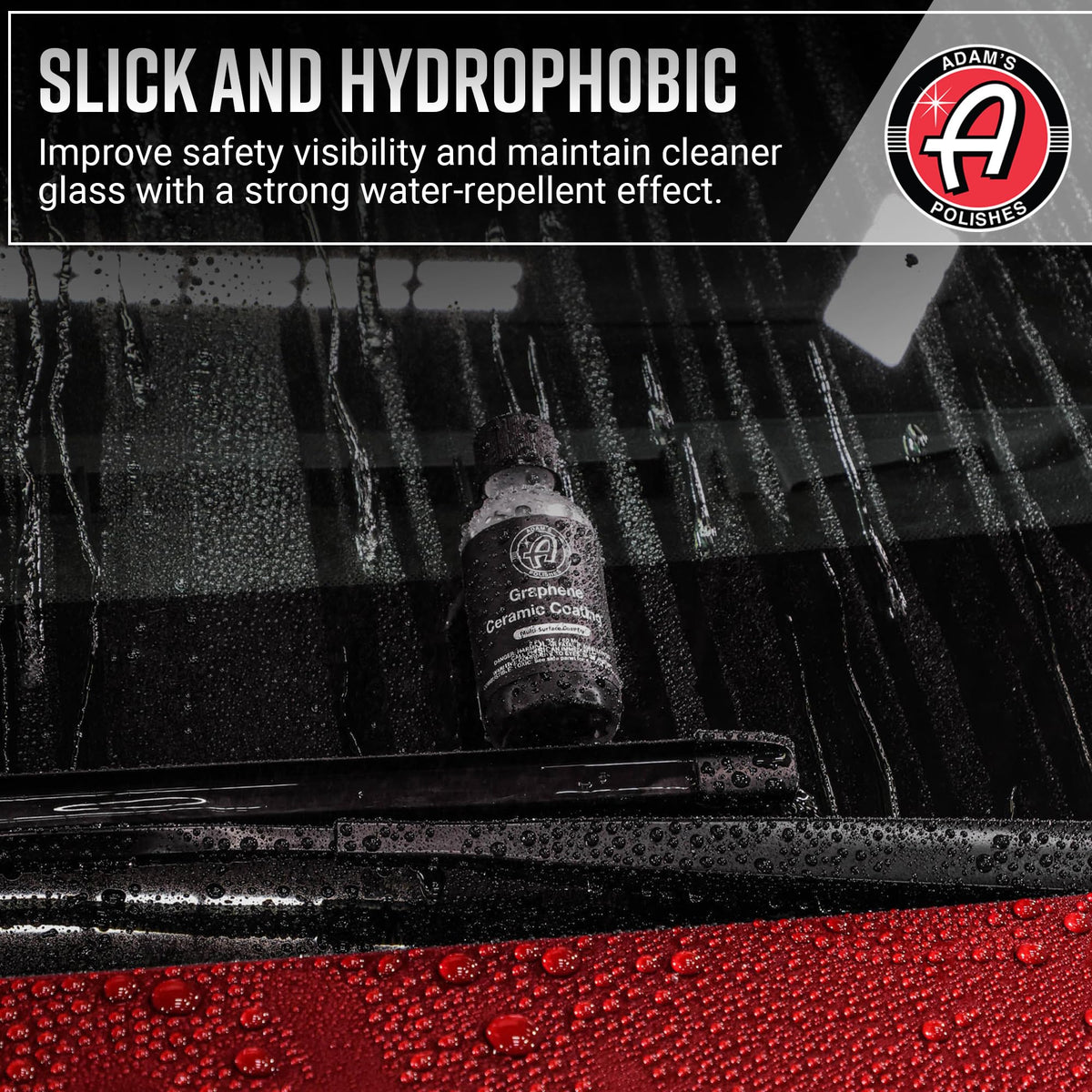 Adam's Polishes application with microfiber applicator delivering even protection