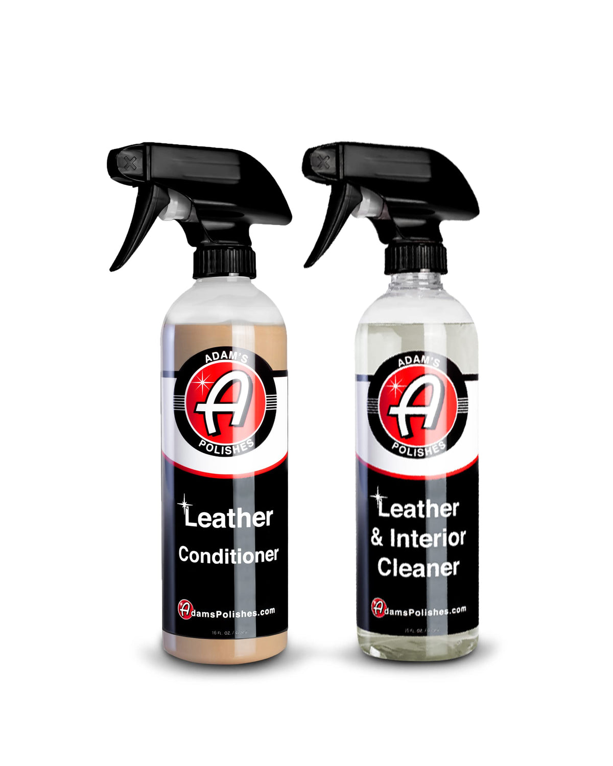 Adam's Polishes kit front packaging showing product pair and benefits