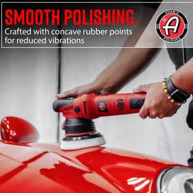 Adam's Polishes close-up of head and rubber contact points for comfort and control