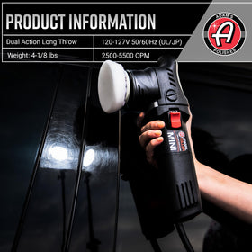 Adam's Polishes Swirl Killer polishing a hood for quick spot-correction results