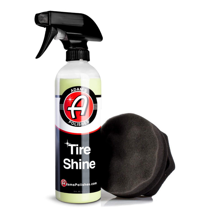 Adam's Polishes bottle front packaging showing product and glossy benefit