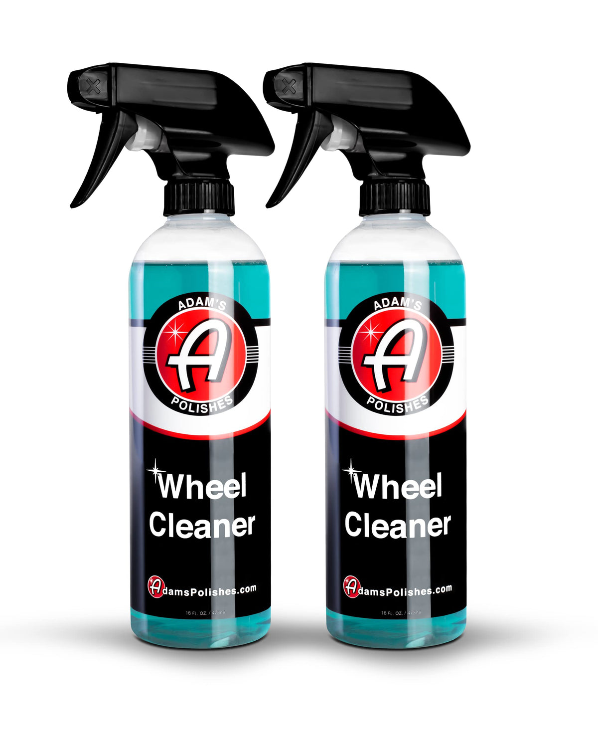 Adam's Polishes front packaging showing two bottles and label, communicates product identity and value