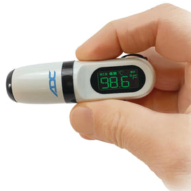 ADC Adtemp‑Mini 432 side profile highlighting slim design and lightweight portability