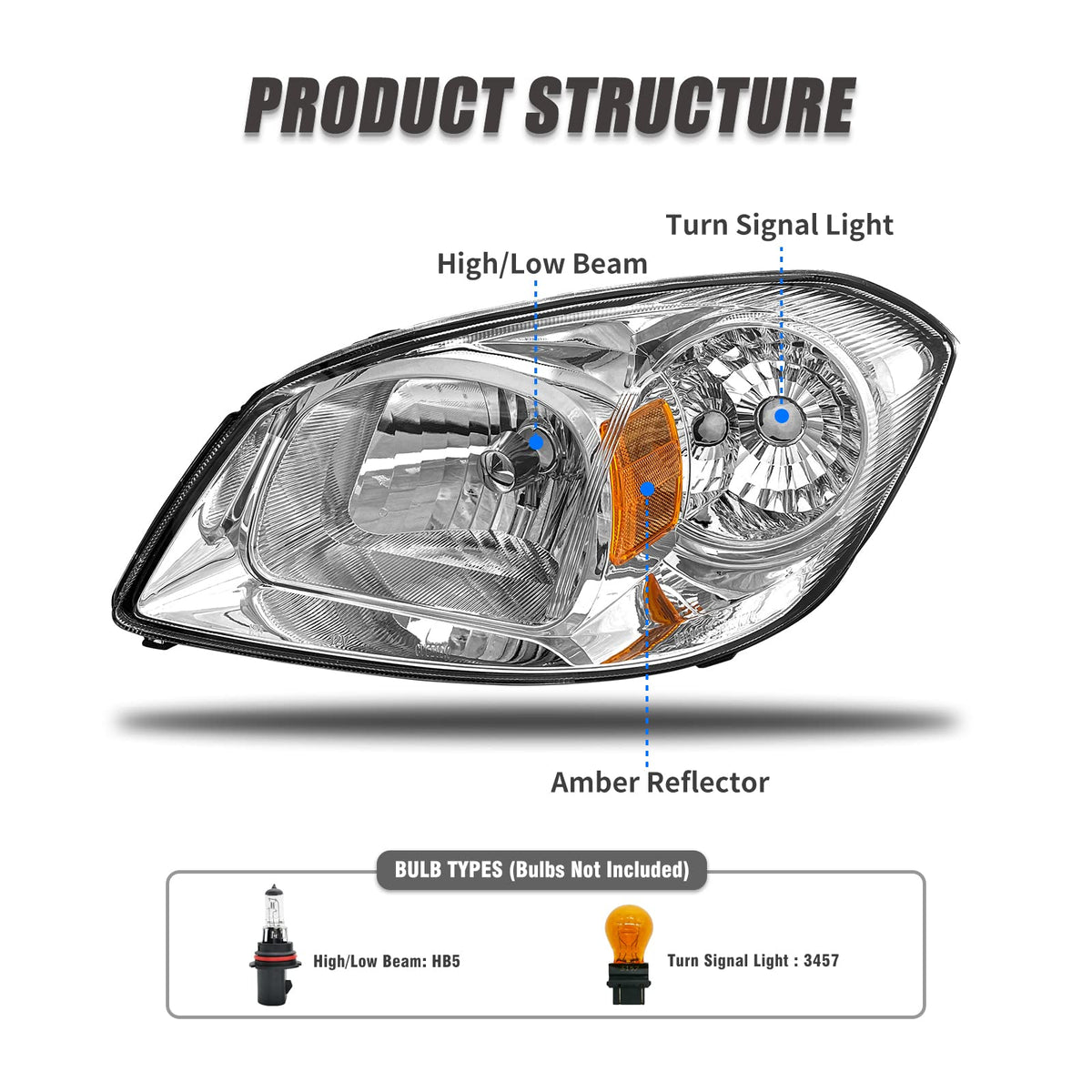 ADCARLIGHTS chrome housing detail highlighting durable finish benefit