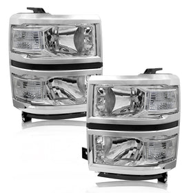 ADCARLIGHTS front assembly on Silverado showing clean fit and finish benefit