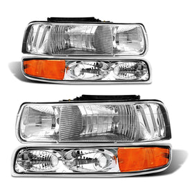 ADCARLIGHTS front assembly showing OE-fit for Tahoe — improved fit and style