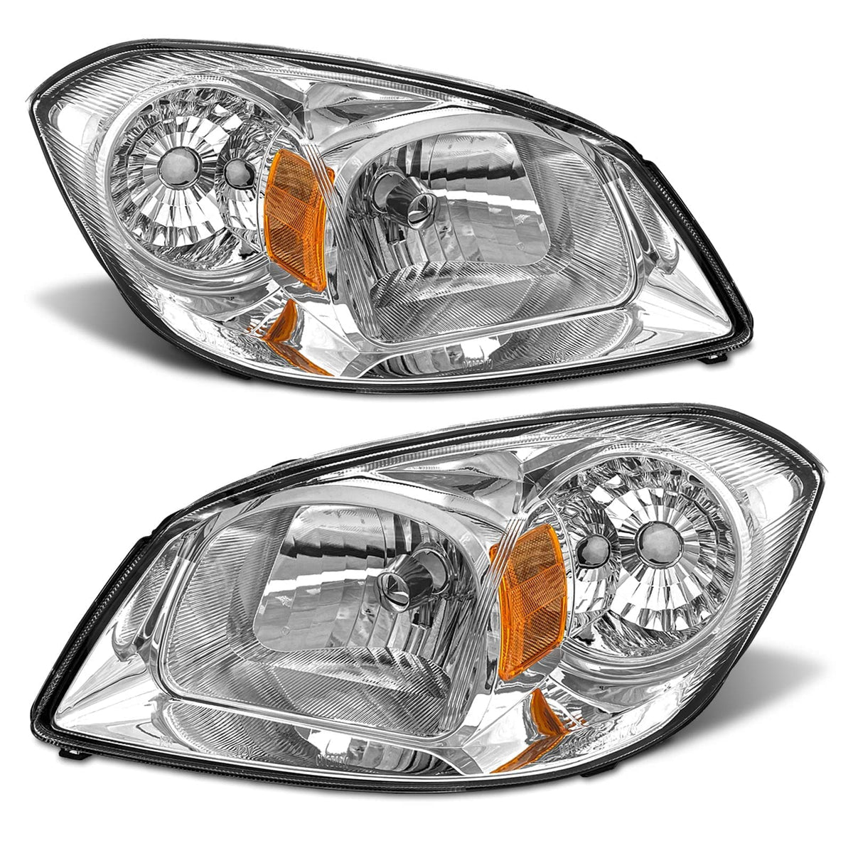 ADCARLIGHTS front view pair showing OEM fit and clean appearance
