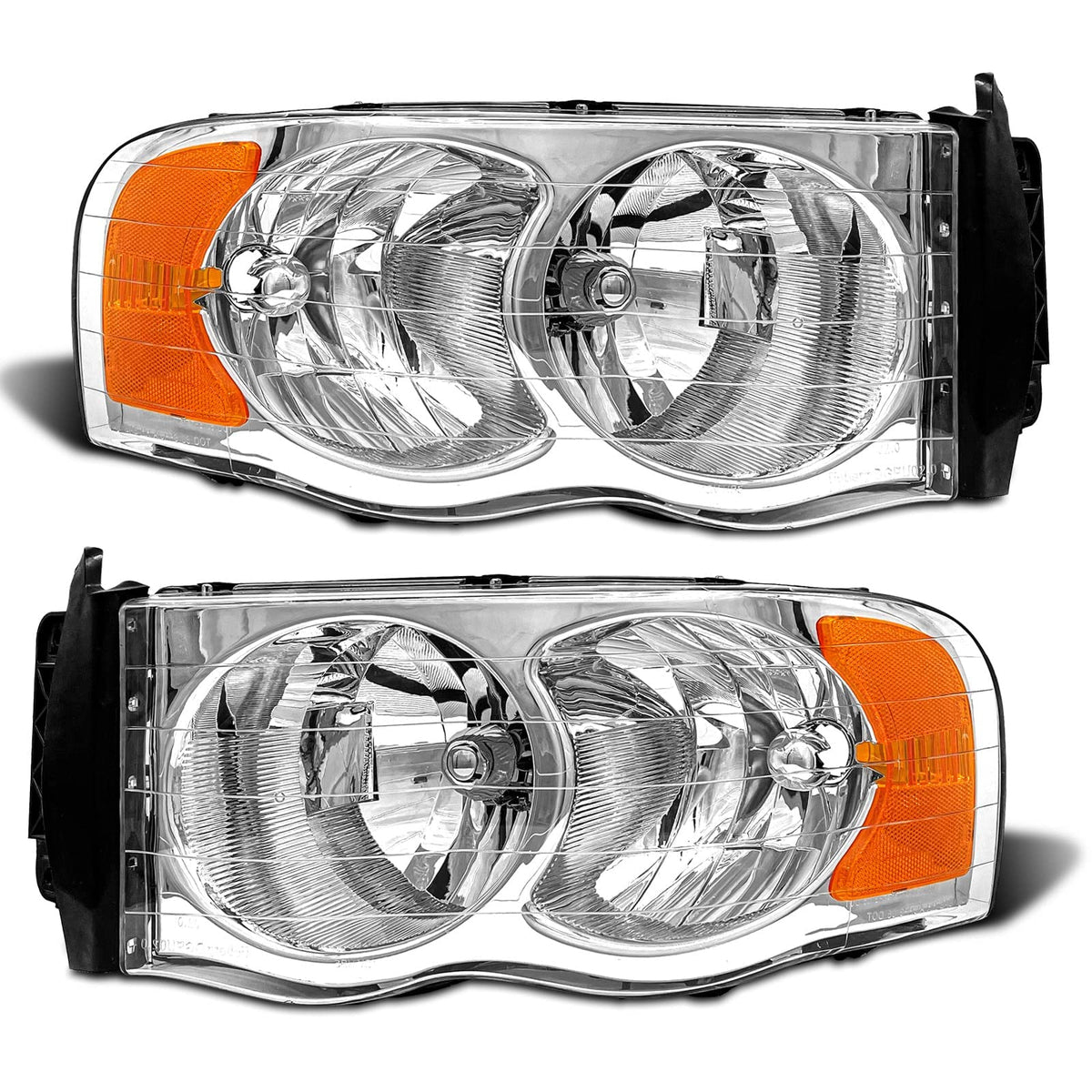ADCARLIGHTS front assembly showing OE-fitment and restored appearance