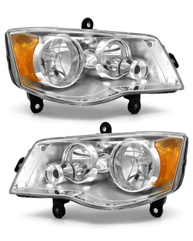ADCARLIGHTS front assembly showing exact OE fit and improved appearance