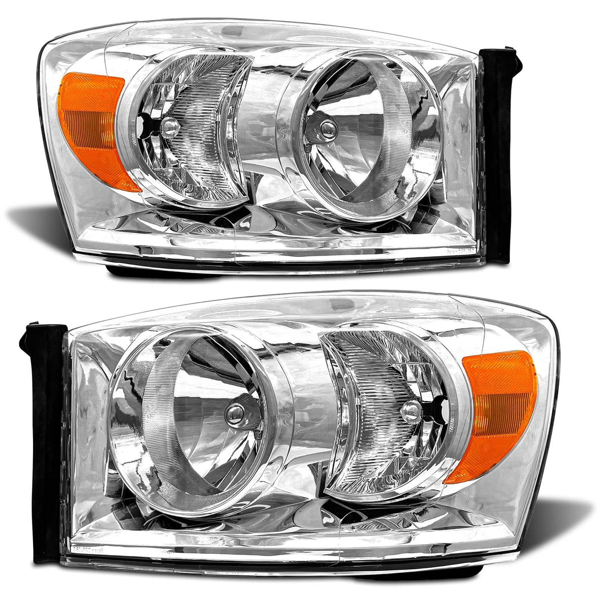 ADCARLIGHTS front assembly showing OE fit and improved visibility