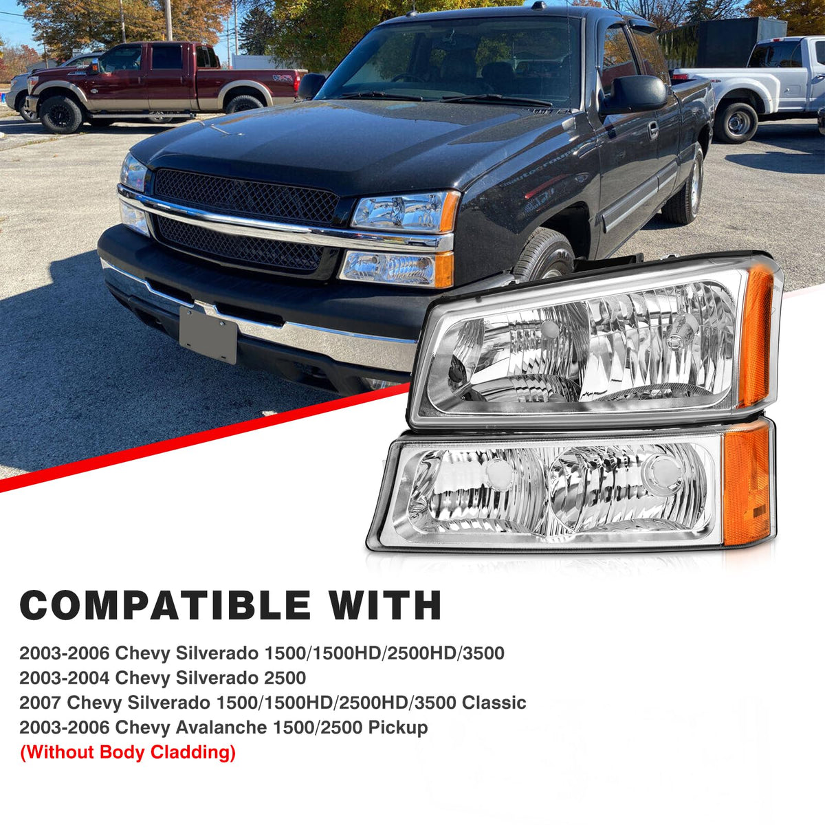 ADCARLIGHTS rear housing with connectors and mounts for easy plug-and-play