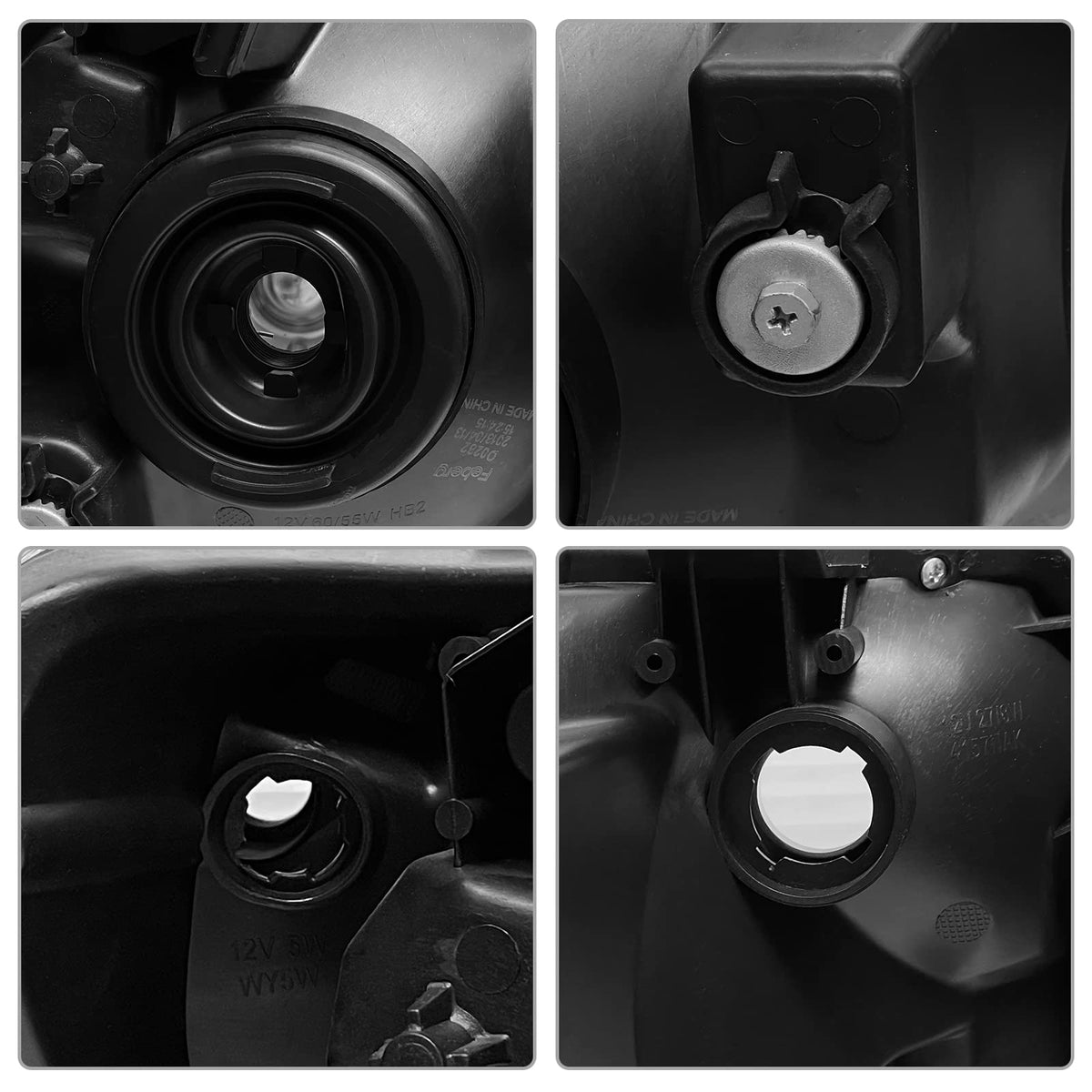 ADCARLIGHTS installed in vehicle demonstrating restored front-end look