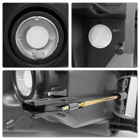 ADCARLIGHTS installed on Dodge Ram demonstrating plug-and-play fit