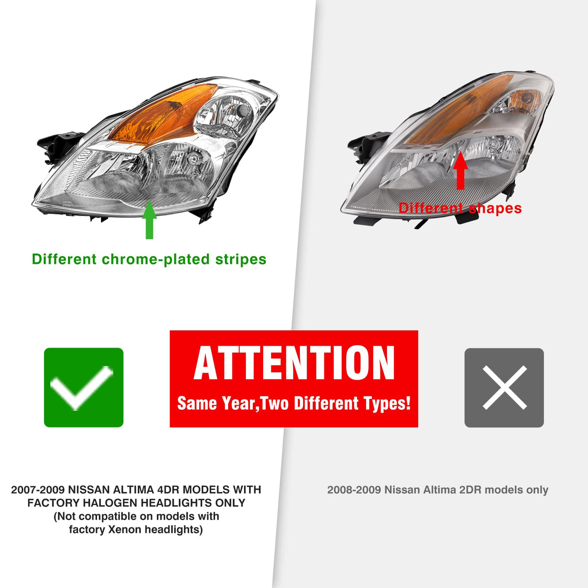 ADCARLIGHTS lens close-up with UV coating for longer clarity