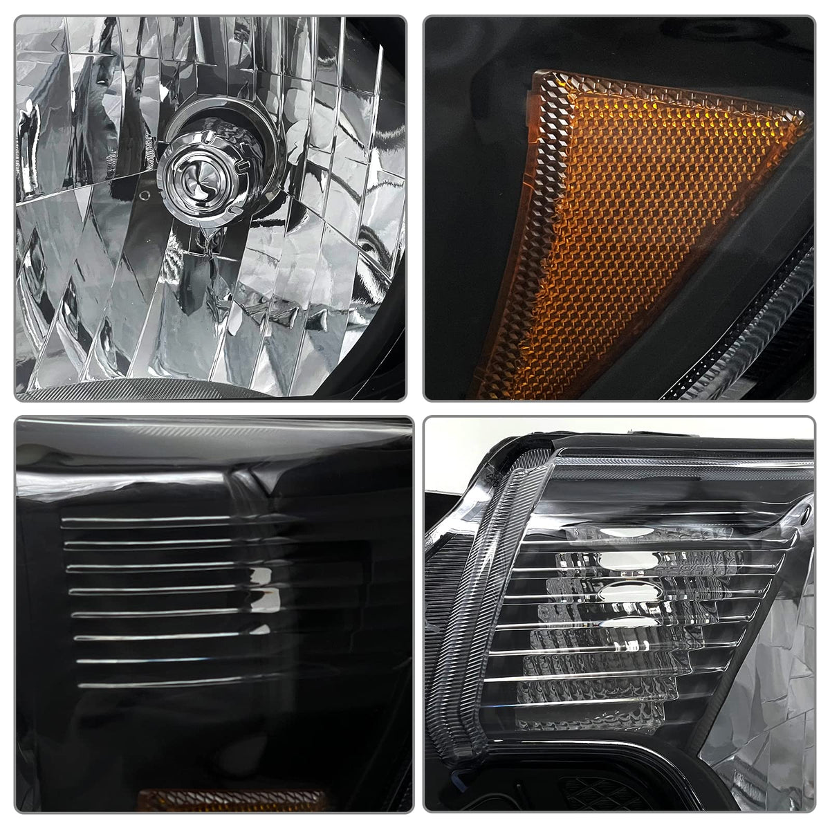 ADCARLIGHTS mounting points back view showing plug-and-play convenience