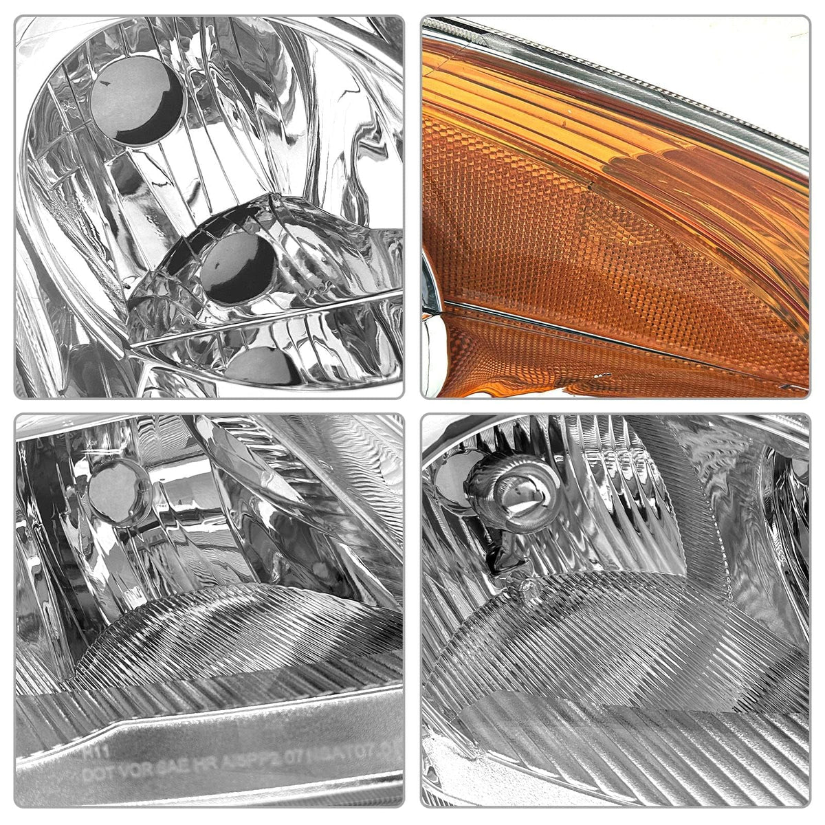 ADCARLIGHTS watertight seal close-up protecting internal components