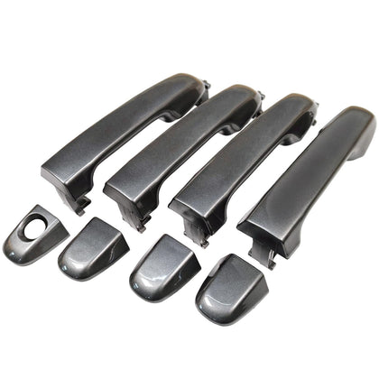 Adokid front left handle showing packaging and smooth gray finish for authentic match