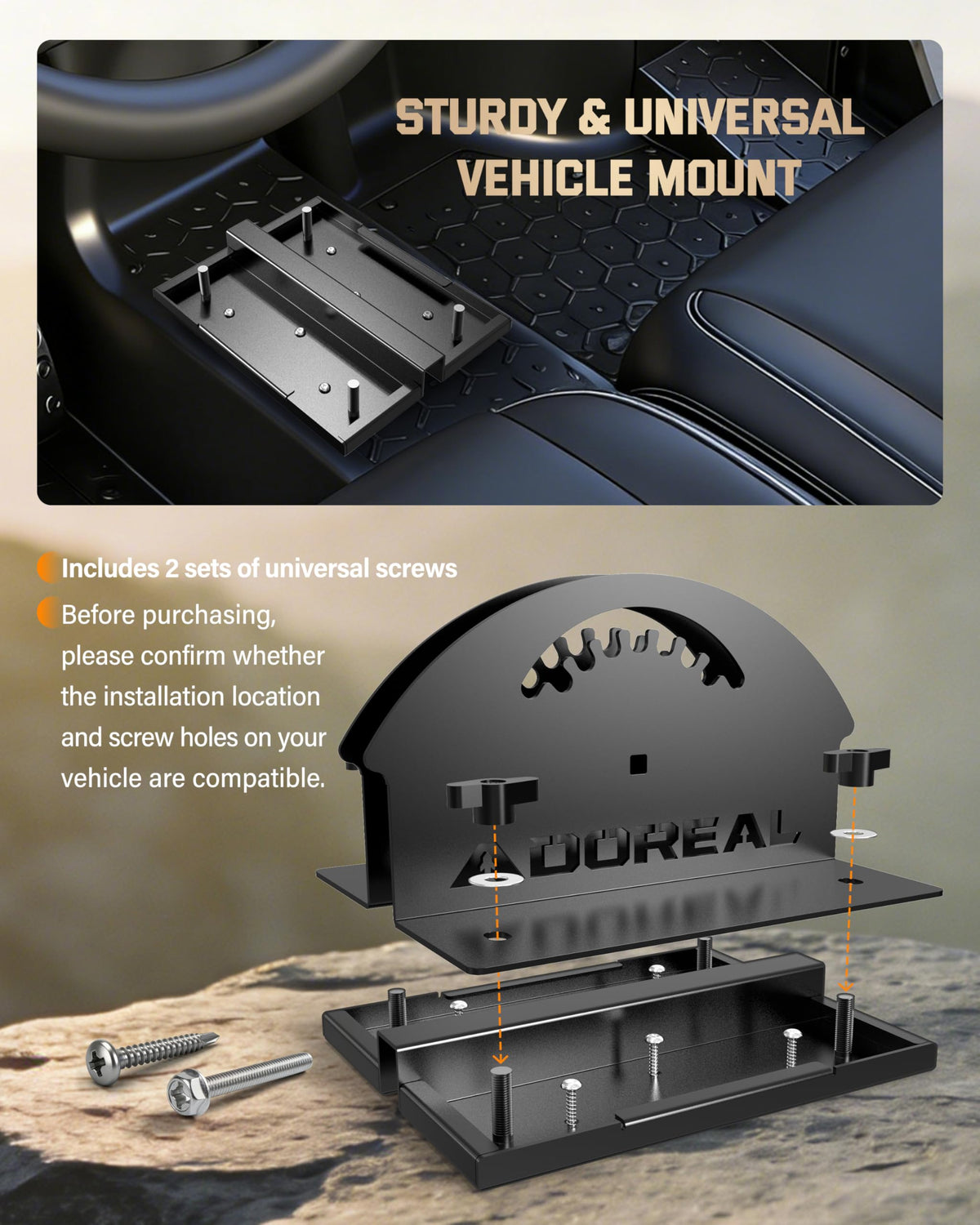 Adoreal close-up of thick foam padding protecting firearm finish during rides