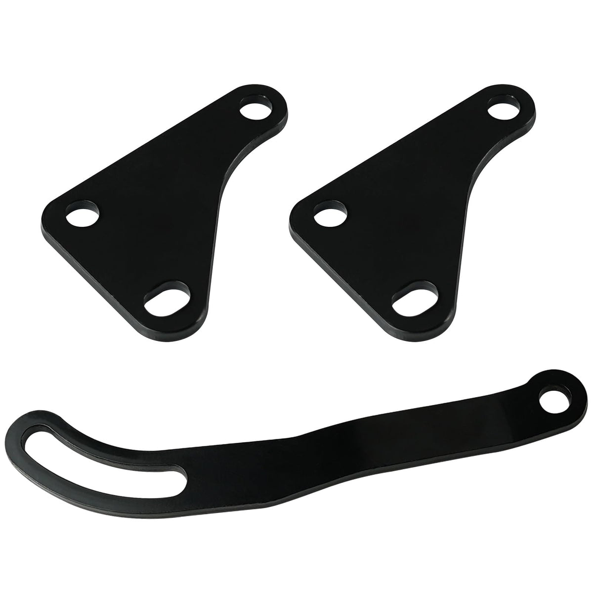 Adorish bracket with pulley mounted demonstrating belt alignment and compatibility with single or double grooves