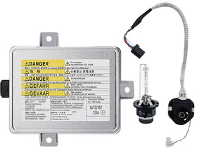 ADP ballast front assembly showing connectors and compact design for easy replacement