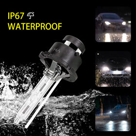 ADP ballast installed in headlight housing demonstrating plug-and-play vehicle fit