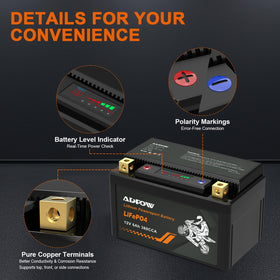 ADPOW product label and specs clear view supporting easy verification