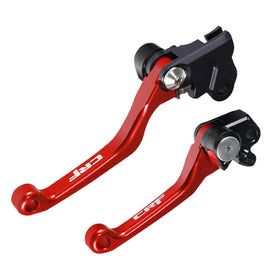 Adsspro front view of brake and clutch levers showing durable design and fit