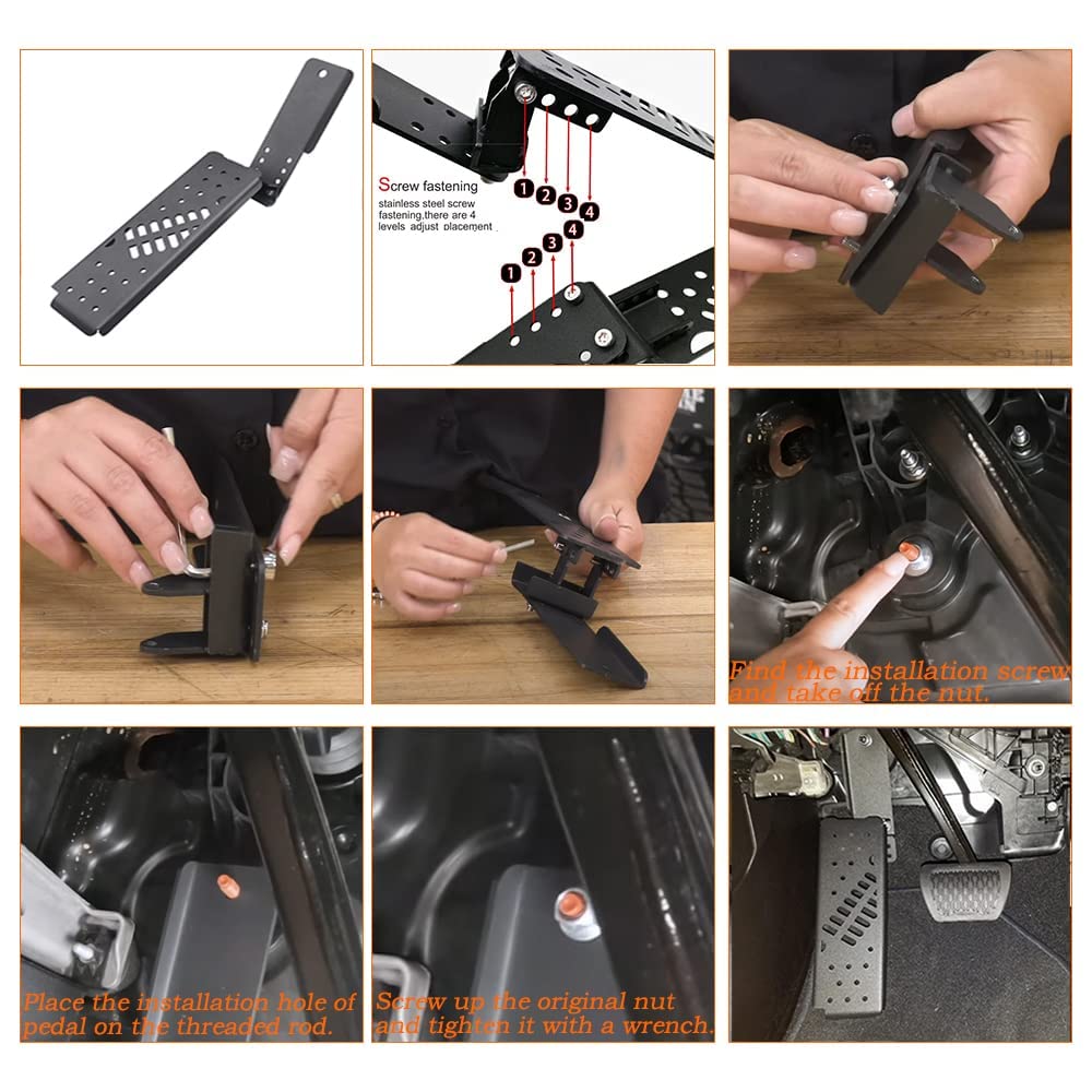ADTOPI matte-black finish texture resisting scratches and corrosion for longevity