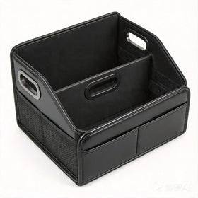 Adullama front view car caddy showing organized compartments and accessibility