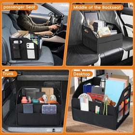 Adullama anchored to seat with belt demonstrating stable anti-slip benefit