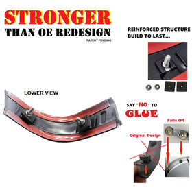 Advance Ignition close-up of roof molding texture and paint match for OEM appearance