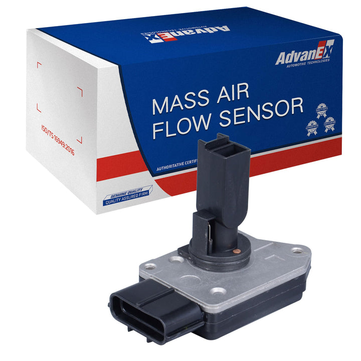 AdvanEX front view of MAF sensor showing fitment and reliable performance