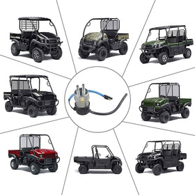 AdvanEX pump installed in Kawasaki Mule engine bay for reliable fuel delivery