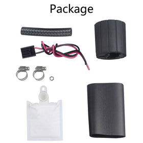AdvanEX full kit layout with hose harness sleeves strainer and clamps for easier installation