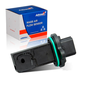 AdvanEX MAF sensor front view showing housing and mounting for precise fit