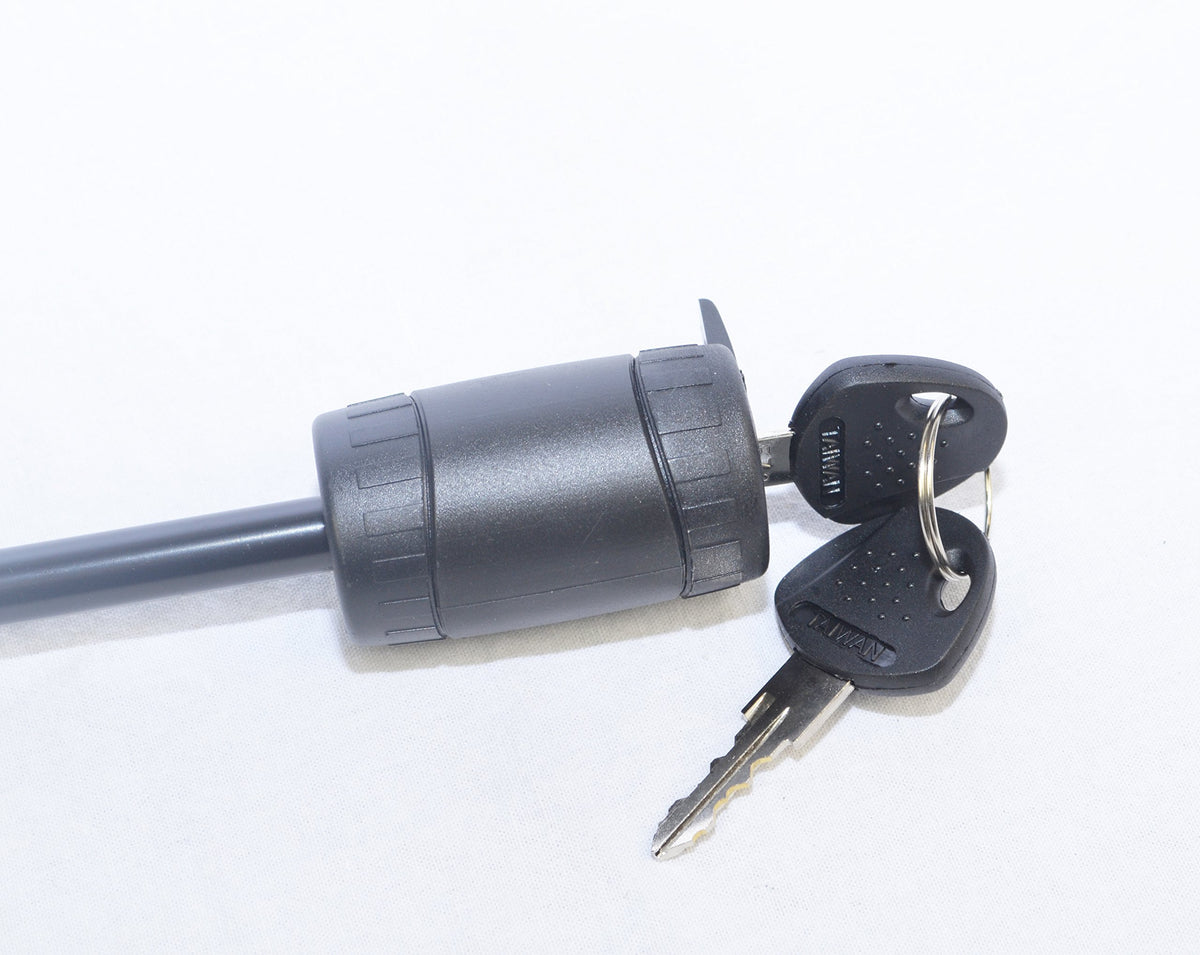 Advantage Heininger close-up of M12x1.75 thread and KN-200 lock head showing durable finish