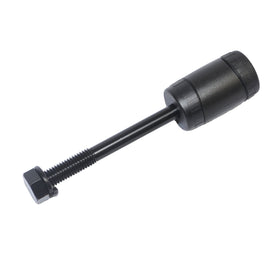 Advantage Heininger front view of locked hitch bolt showing secure fit and theft protection