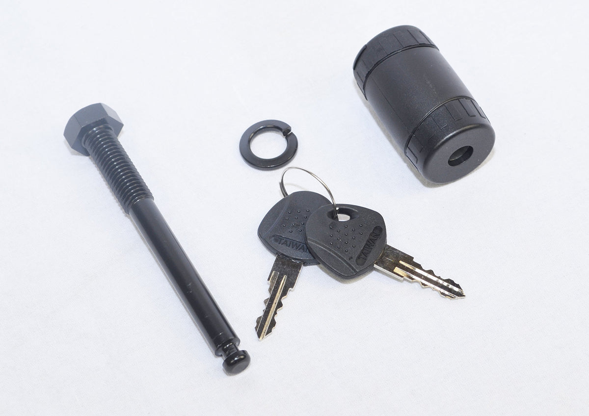 Advantage Heininger installed in 1.25 inch receiver showing reduced rattle and stable towing